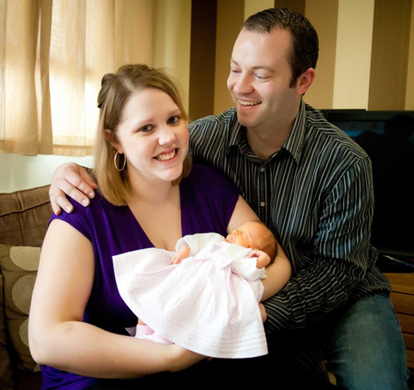 Emily was diagnosed with Trisomy 18 and lived for 26 days