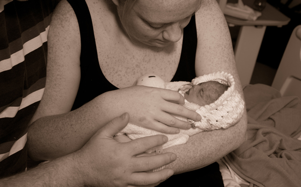 Gemma and David's little baby girl, Lily Rose, was diagnosed with Trisomy 18 while in the womb
