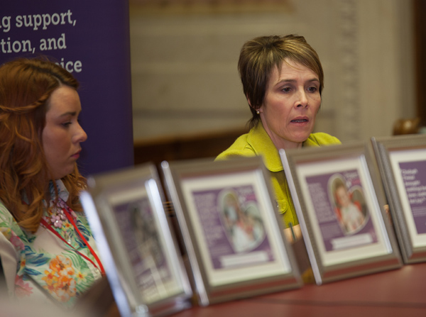 At the Launch of the Every Life Counts campaign in Stormont